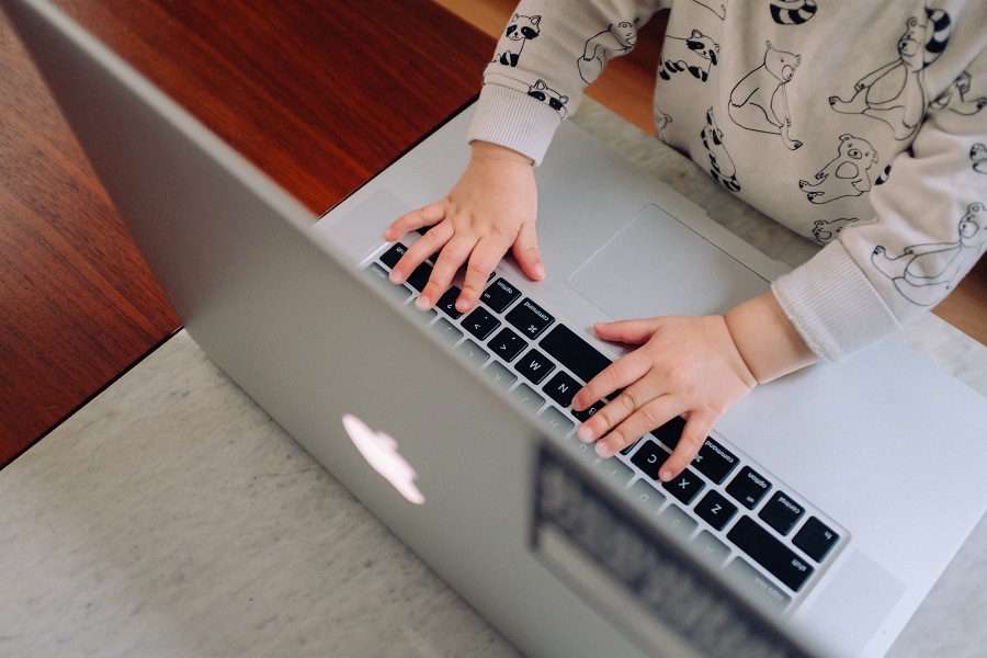 working from home with kids